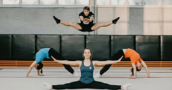 Прыжки в батутном центре