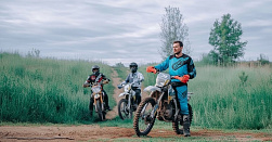 Катание на мотоциклах